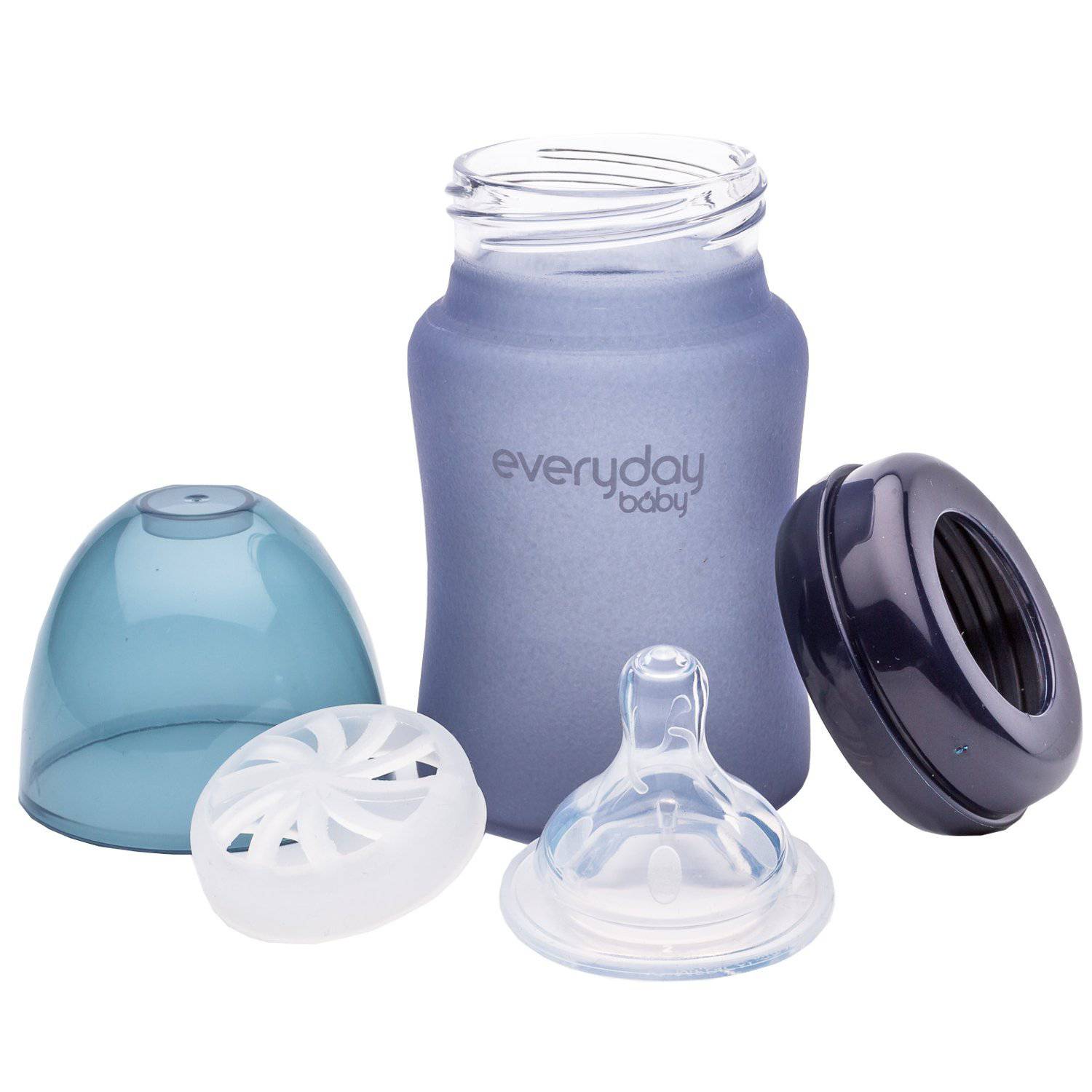 Everyday Baby Glass Bottles Babyflasche 150 ml Blueberry