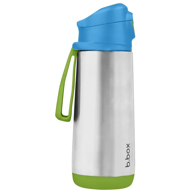 b.box Insulated Drink Bottle Trinkflasche 500ml Blau Schnabel