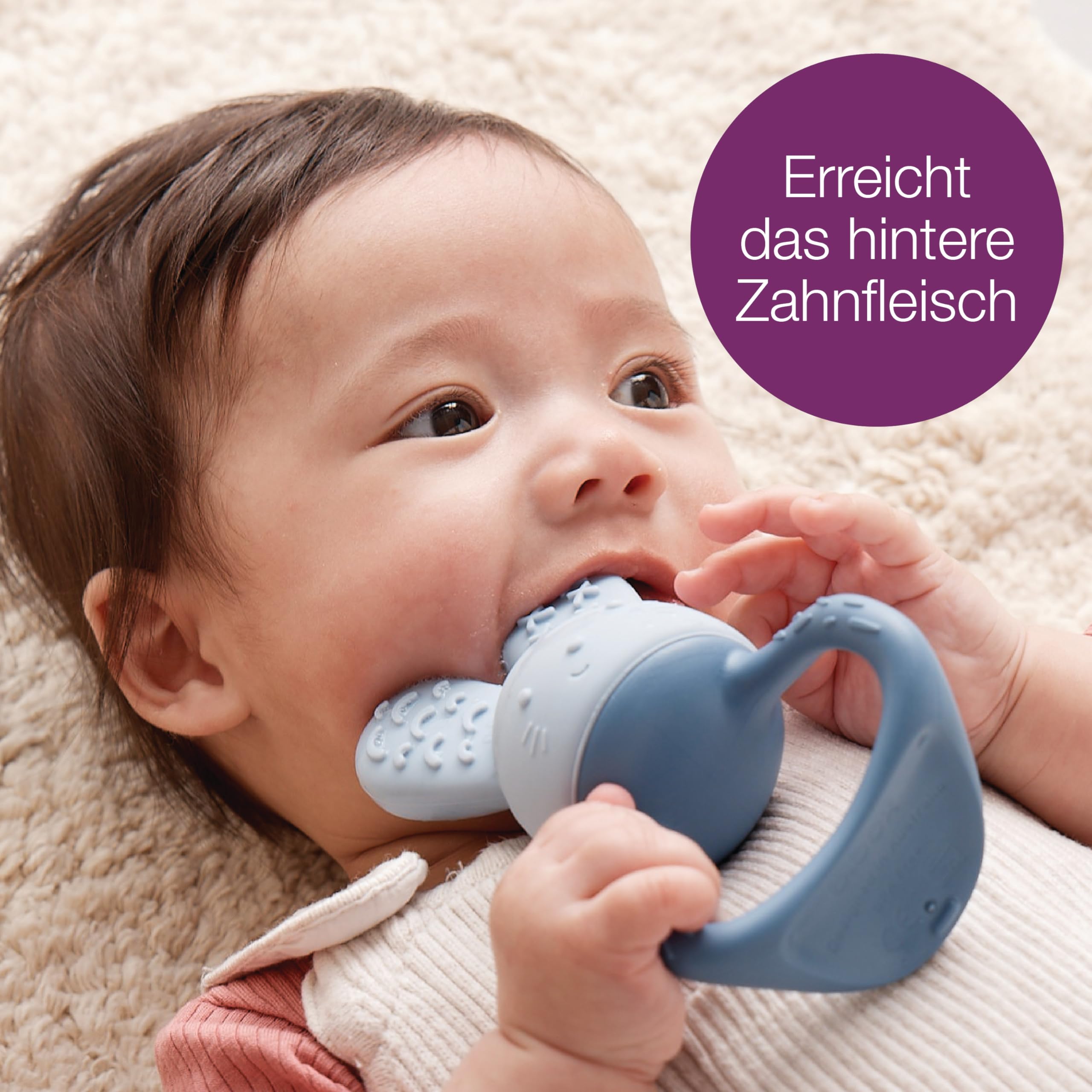 b.box Chill + Fill Beißring kühlend Silikon ab 3 Monate