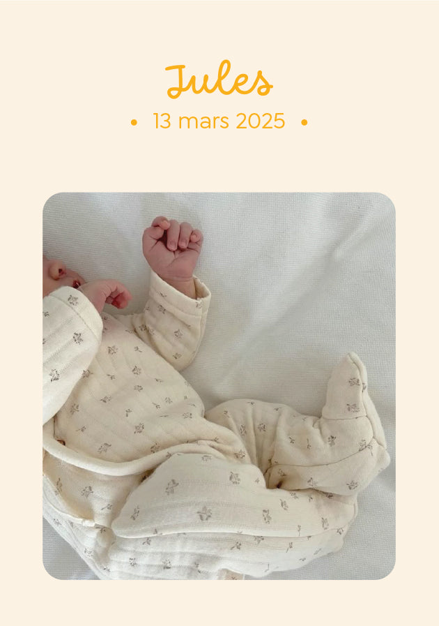 Les Petits Citrons La Papeterie Classique Geburtskarte 30 Stück