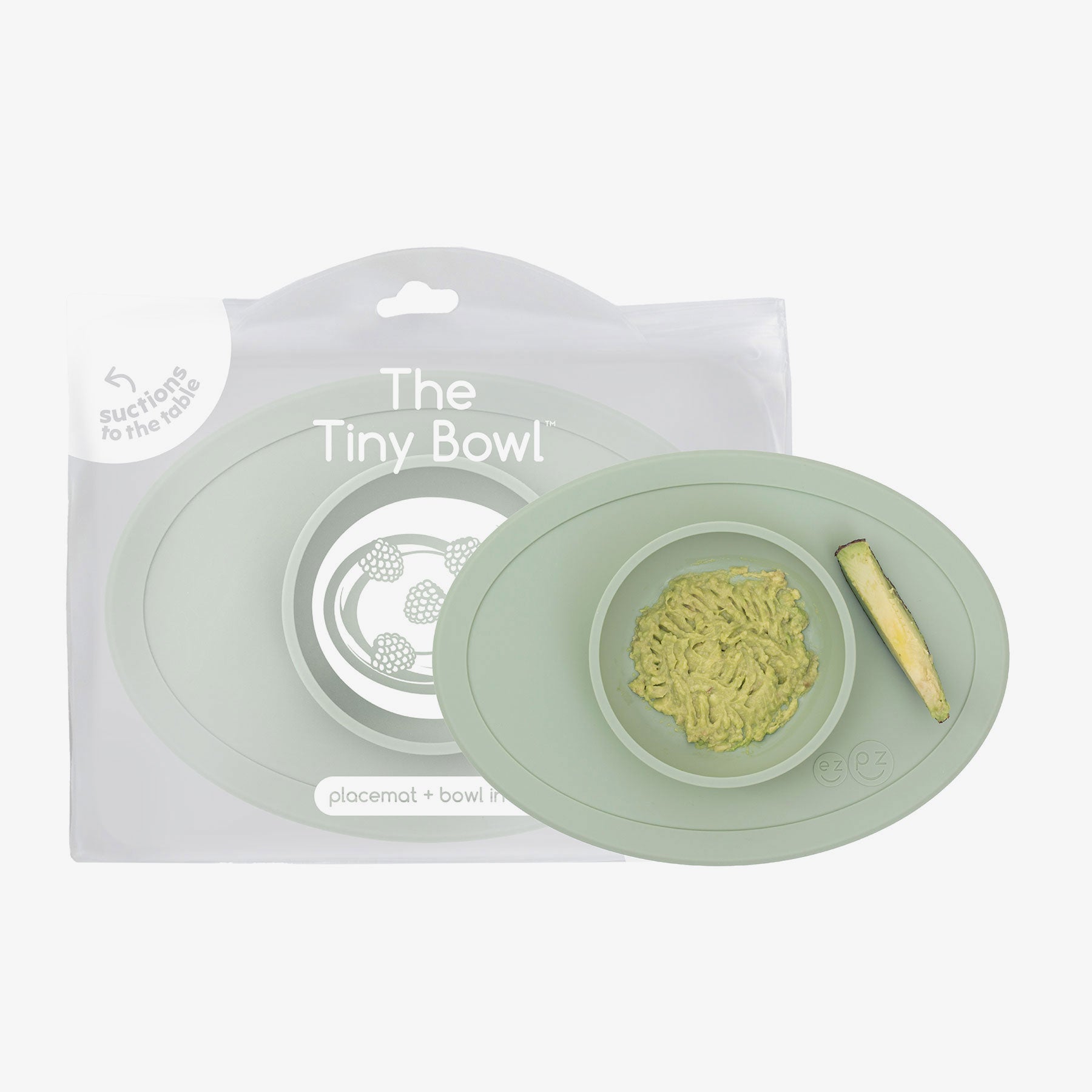 ezpz Tiny Collection Tiny Bowl Saugschüssel 5er Pack Sage