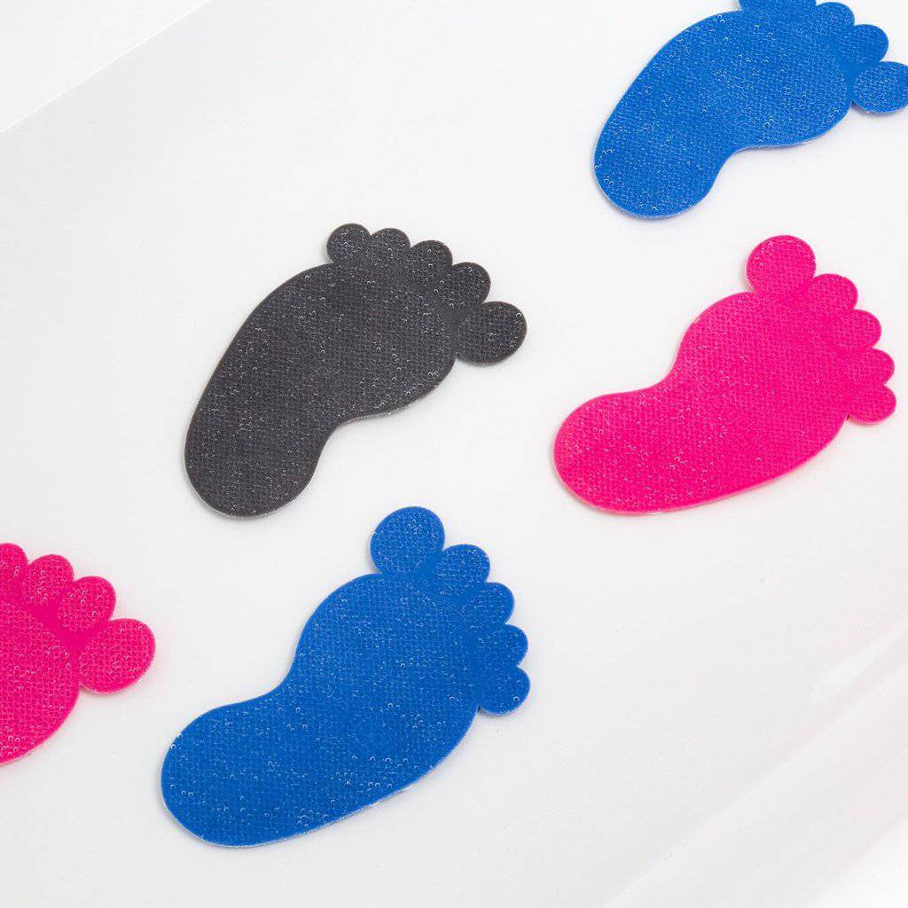 everyday baby Accessories Badematte Blau 4er-Pack mit Temperaturanzeige