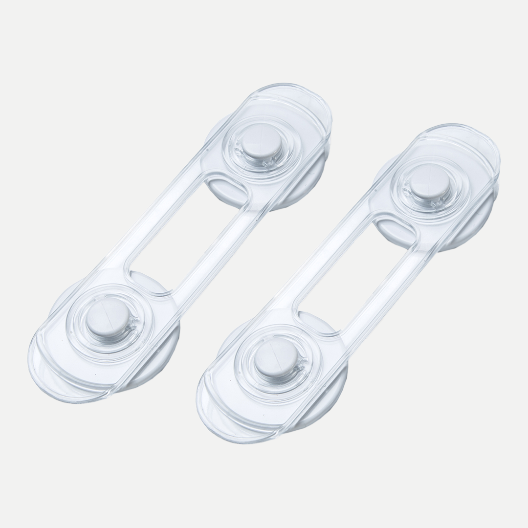 BabyJem Güvenlik Mini Möbelschloss 2er Pack klebend