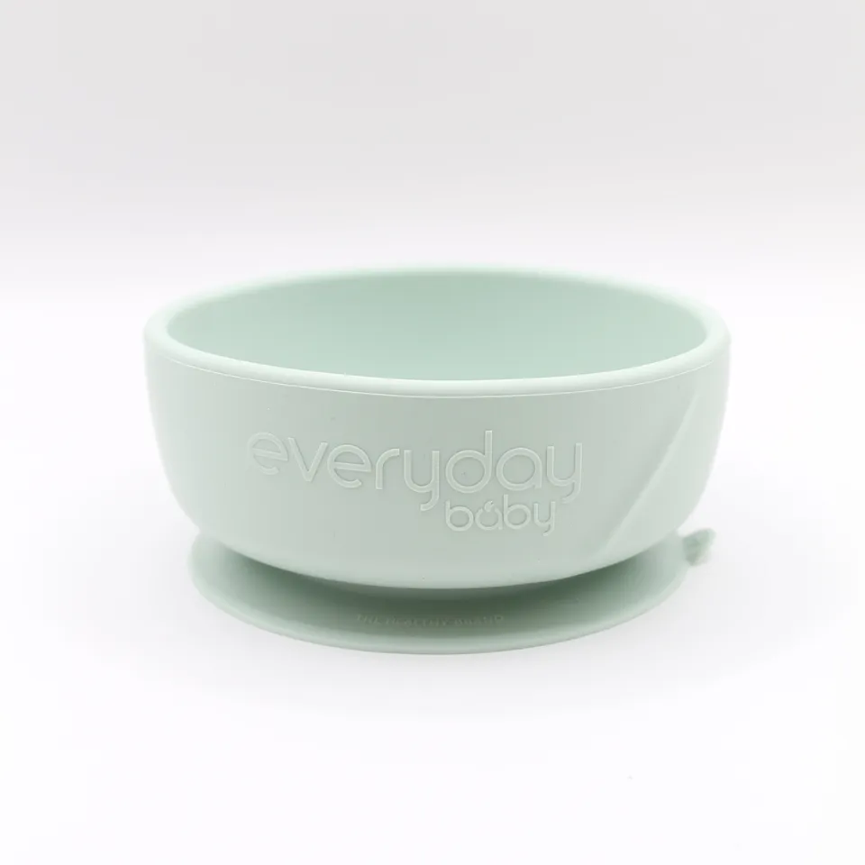 Everyday Baby Tableware Schüssel Silikon Ljus Beige Saugnapf Brei