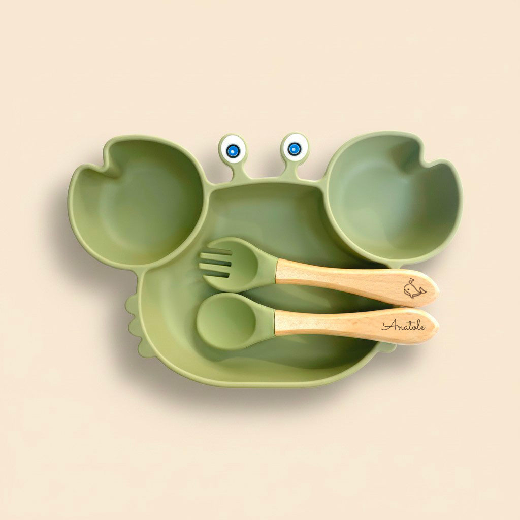 Les Petits Citrons Le Repas Krabbenteller Marineblau