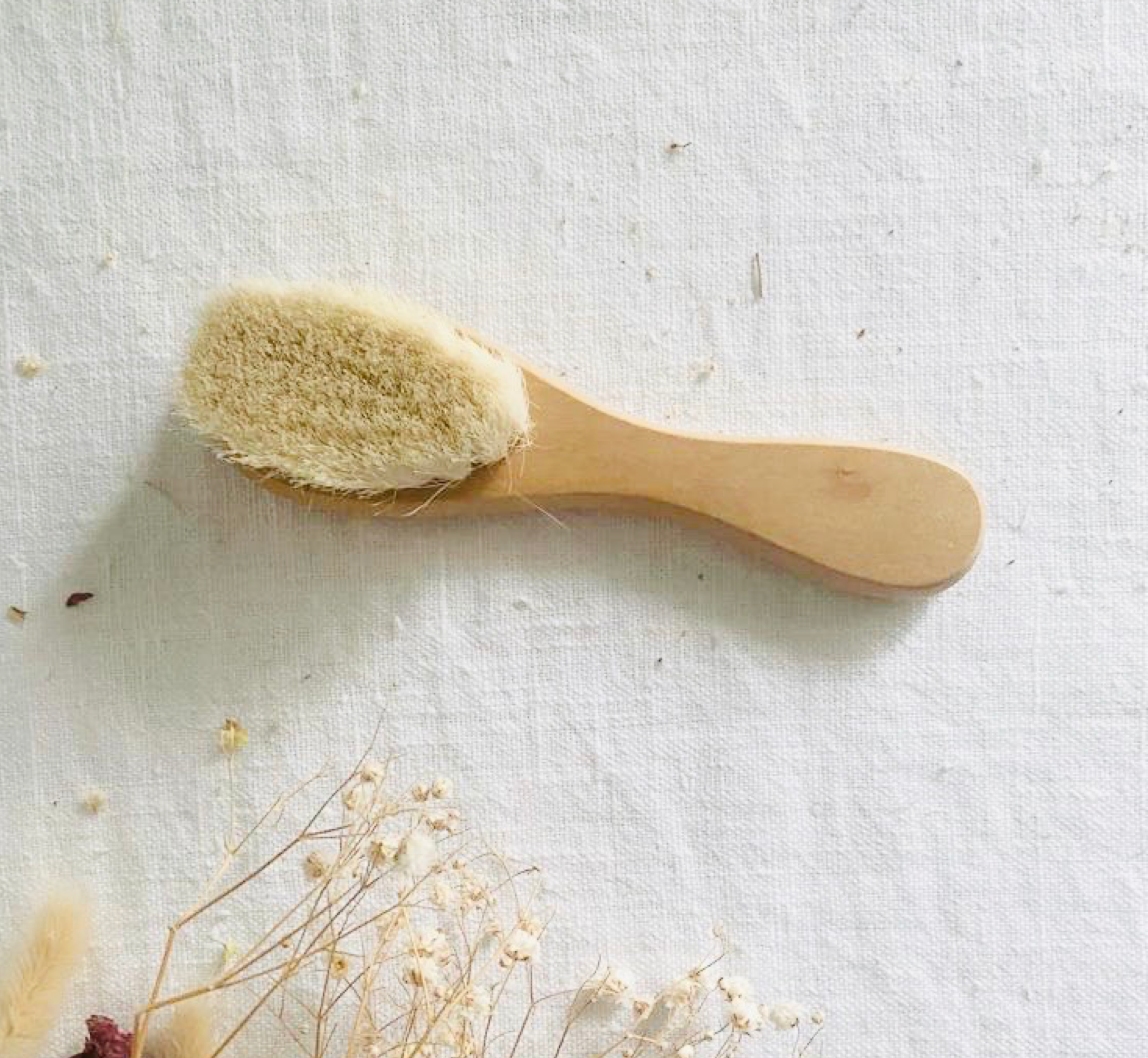 Les Petits Citrons La Chambre Haarbürste Holz 15 cm personalisiert