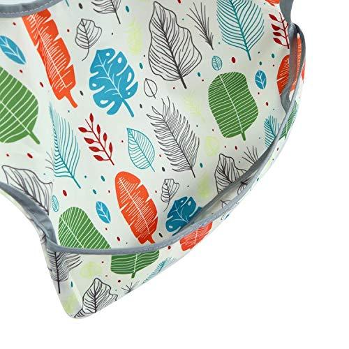 PandaEar Bibs Stoflätzchen 3er Pack wasserdicht mit Tasche