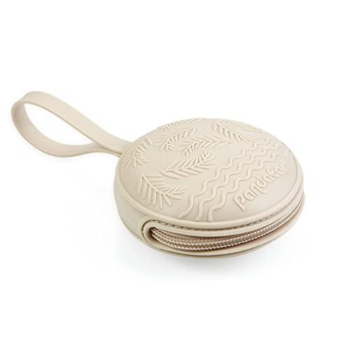 PandaEar Pacifiers Schnullerbox 3er Silikon mit Band