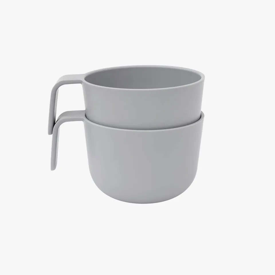 ezpz Basics 18oz Snack Bowls Schalen 2er Pewter