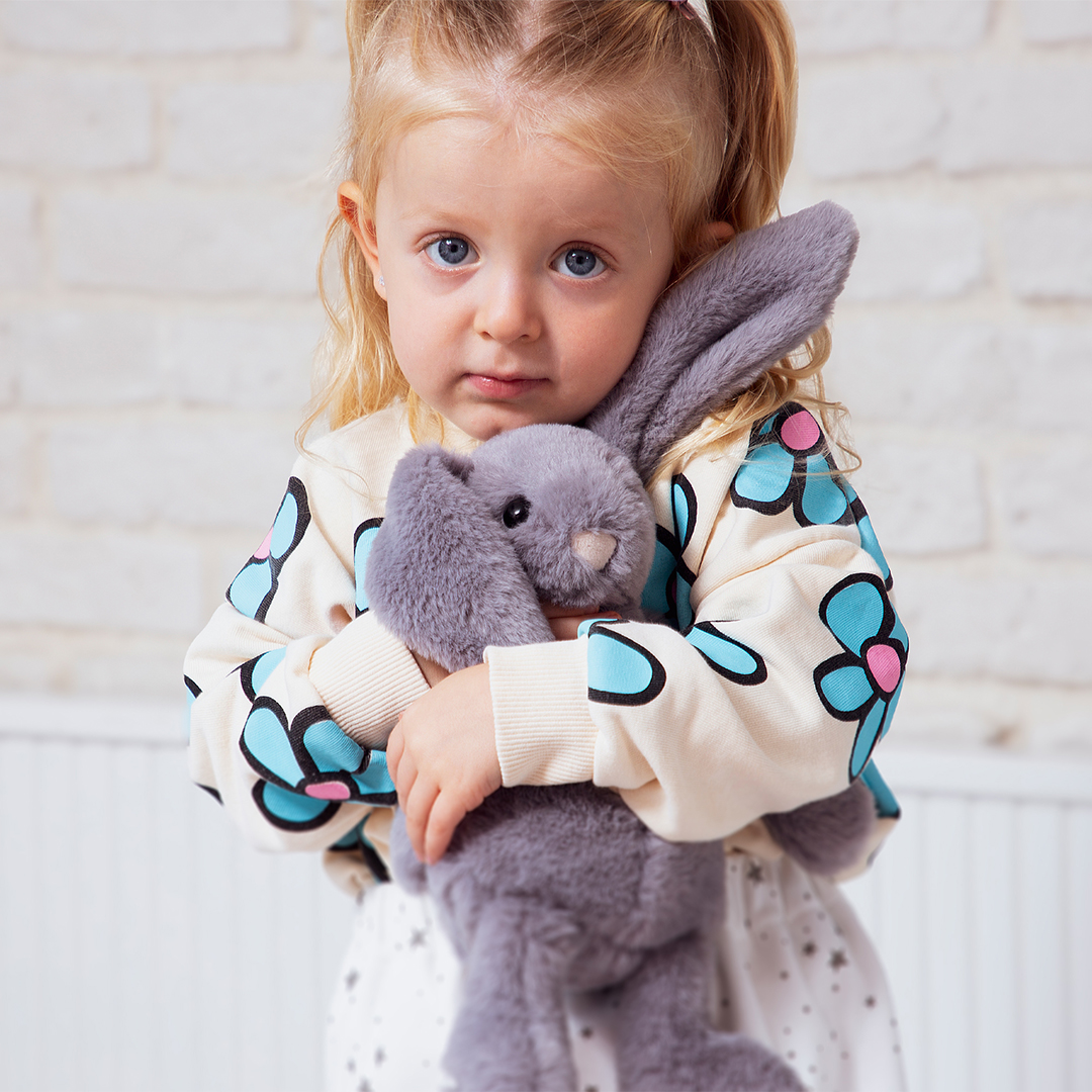 BabyJem Oyuncak Plüschhase sitzend Kuscheltier beige