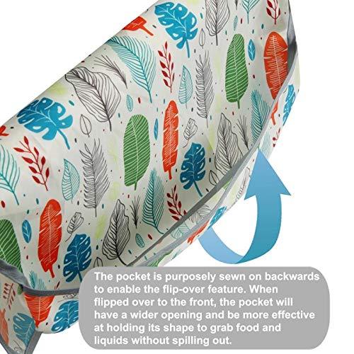 PandaEar Bibs Stoflätzchen 3er Pack wasserdicht mit Tasche