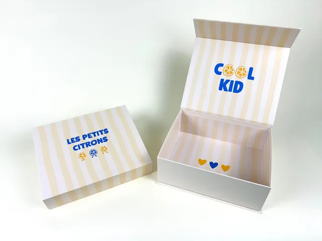 Les Petits Citrons Les Parents Geschenkbox Magnetverschluss