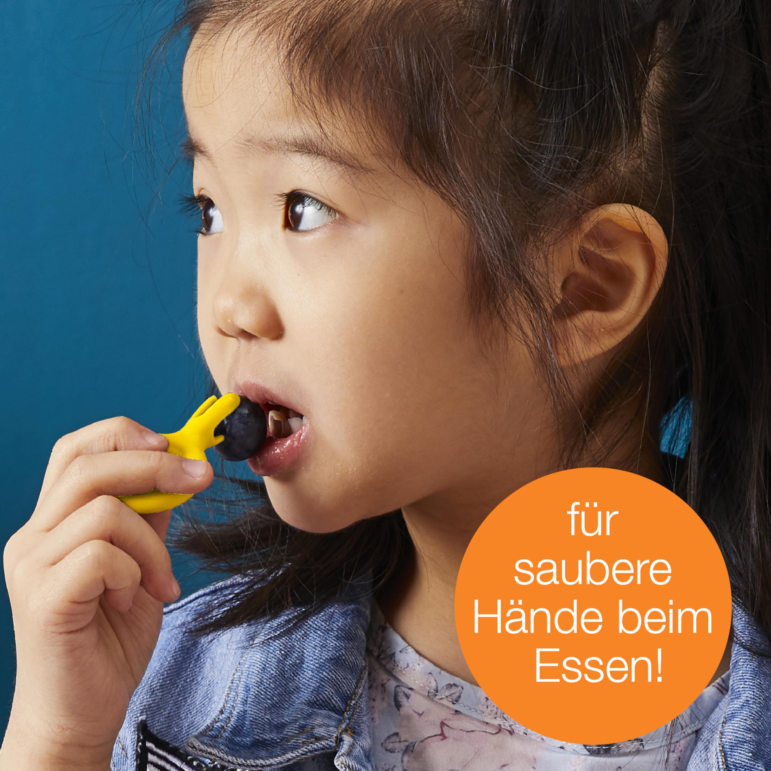 b.box Lunchbox Mini-Gabel Spieße 3er-Pack Kinder