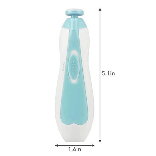 PandaEar Grooming Elektrische Nagelfeile Baby Blau Set