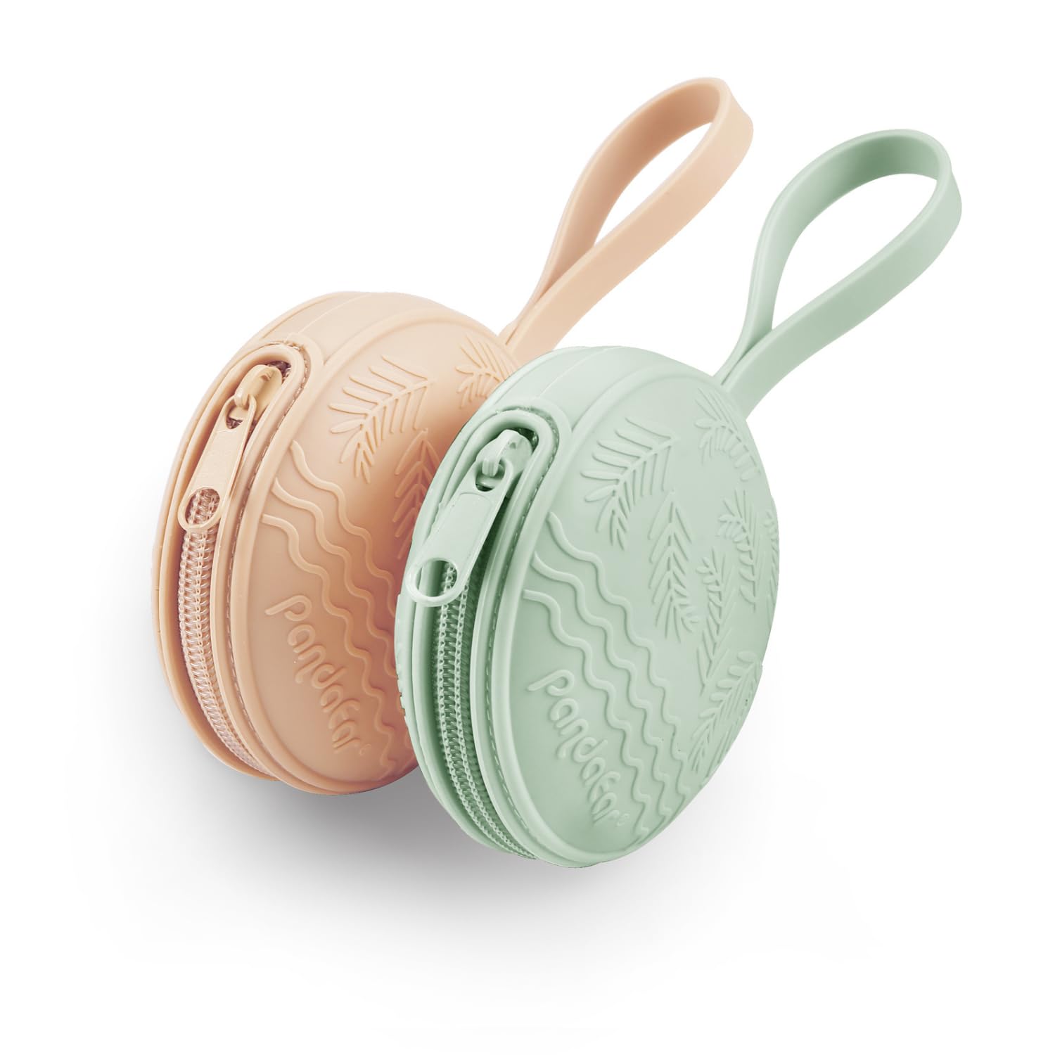 PandaEar Pacifiers Schnullerbox 4er-Set Silikon BPA-frei