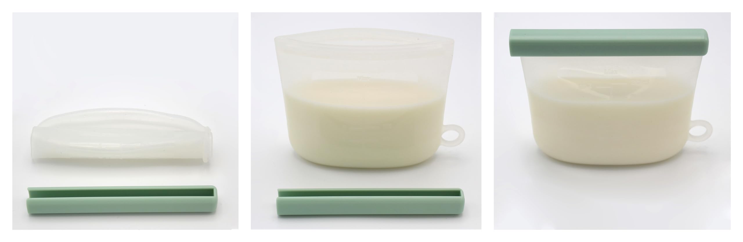 ana baby Breastfeeding Muttermilchbeutel Silikon 5x210 ml