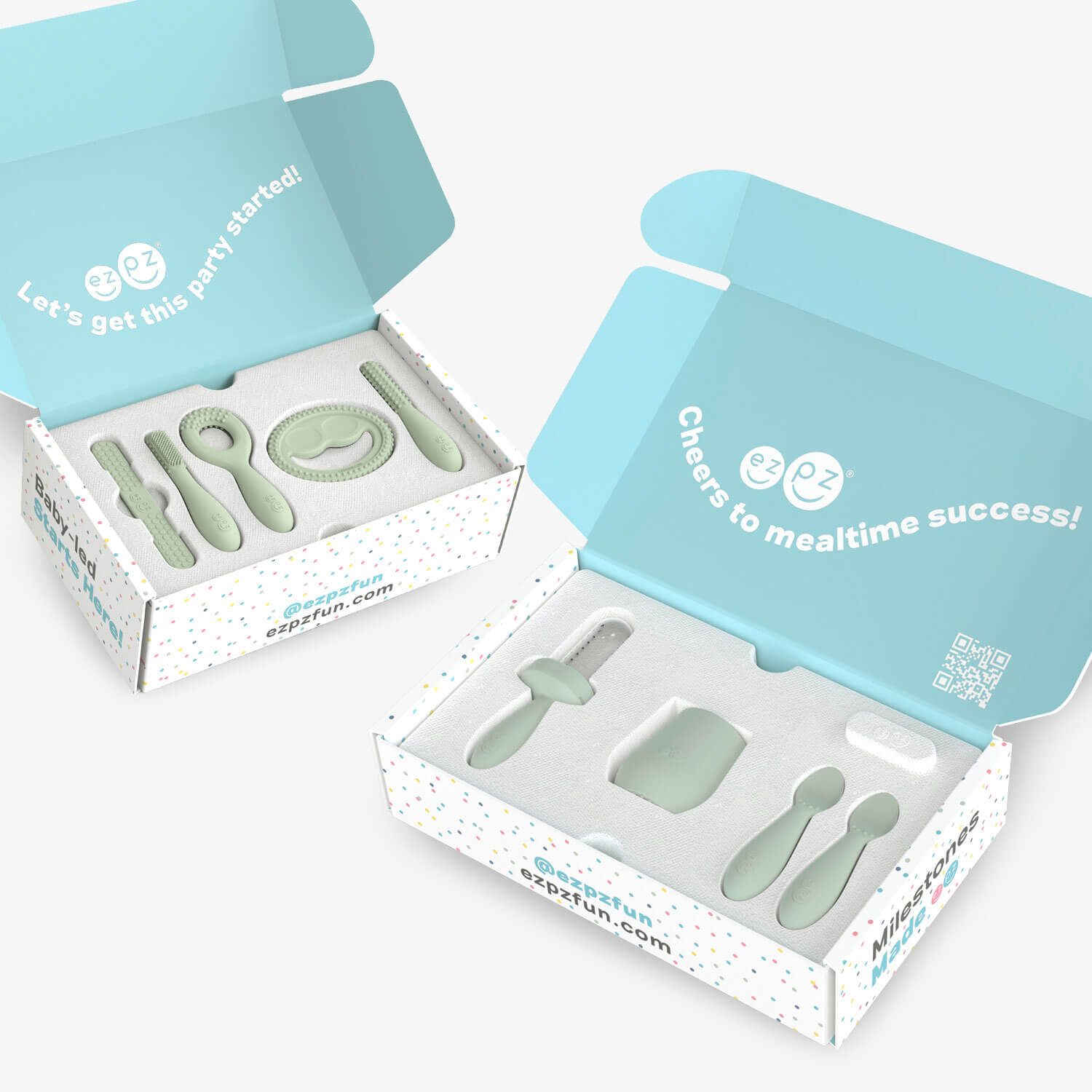 ezpz Kits Kit 1+Kit 2 Bundle Esslern-Set Sage 1. Jahr