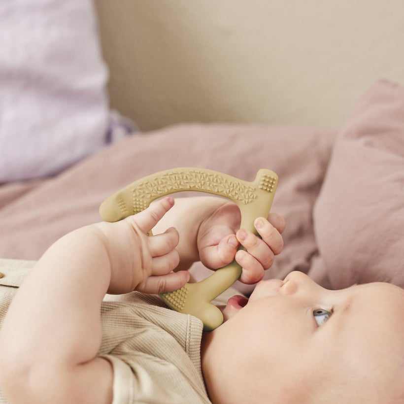 Everyday Baby Teething Rings Beißring Silikon Soft Yellow
