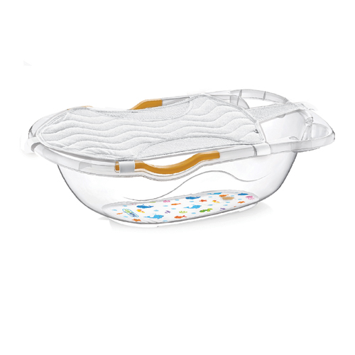 BabyJem Banyo Bade Netz mit Haken Badehilfe