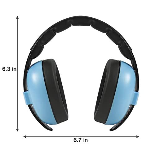 PandaEar Safety Baby Gehörschutz Kopfhörer Blau verstellbar