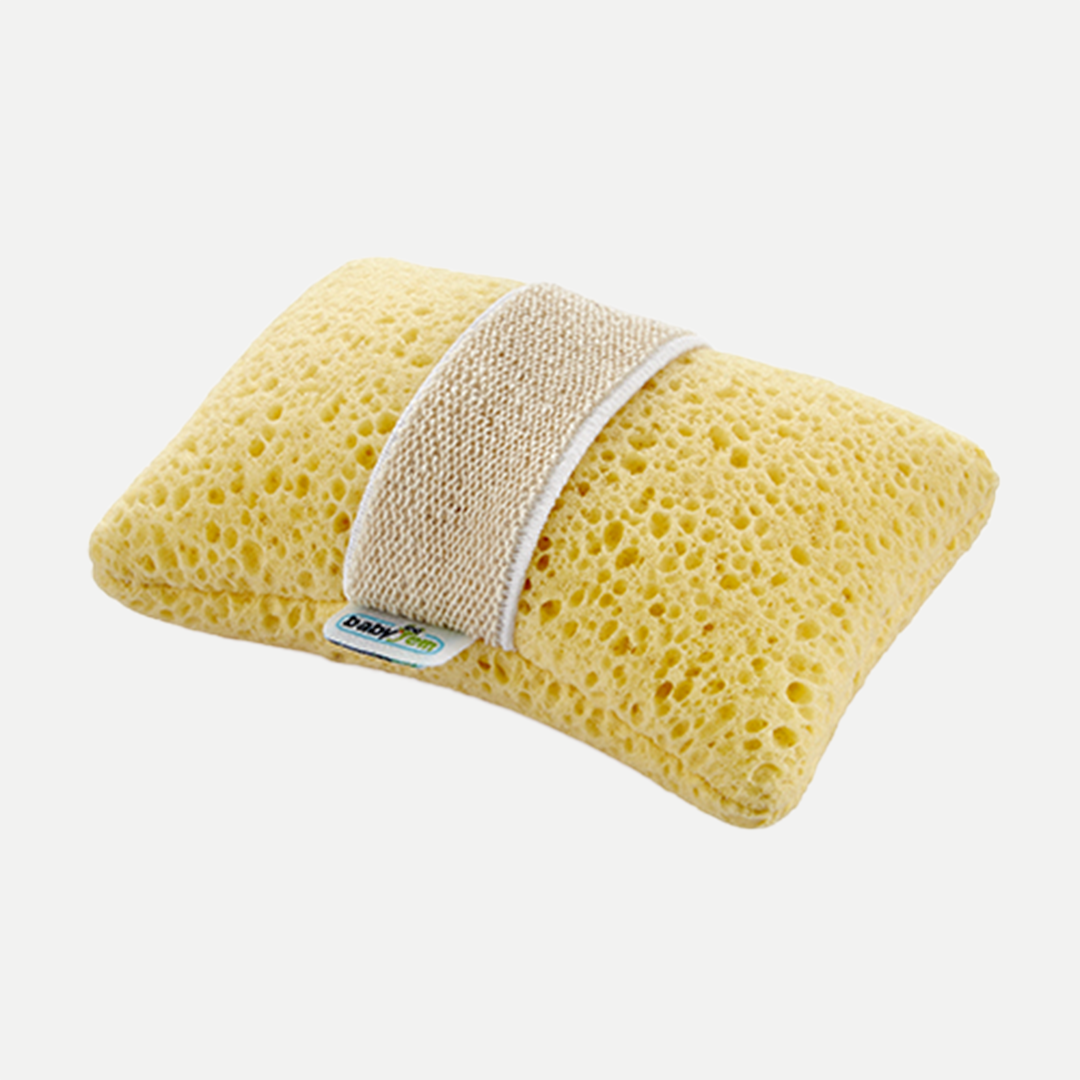 BabyJem Banyo Waschhandschuh Schwamm mit Gummizug