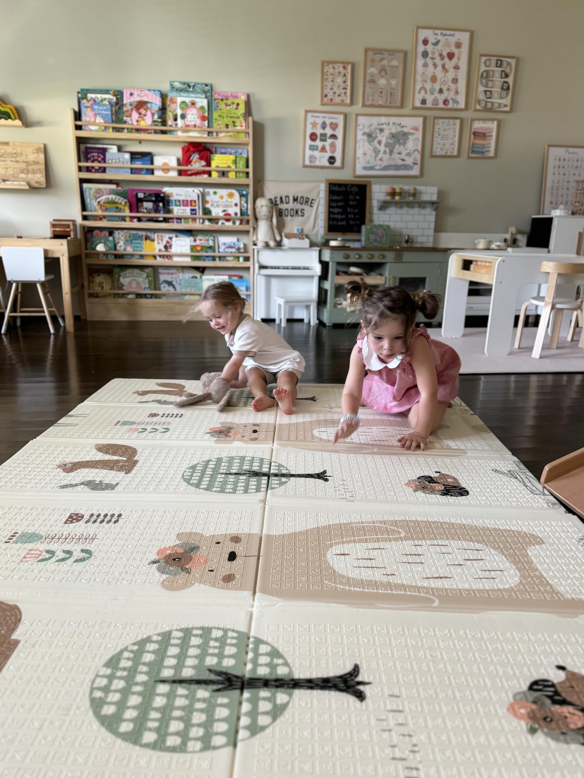 PandaEar Entertainment Play Mat Spielmatte 78x59 Wende XPE