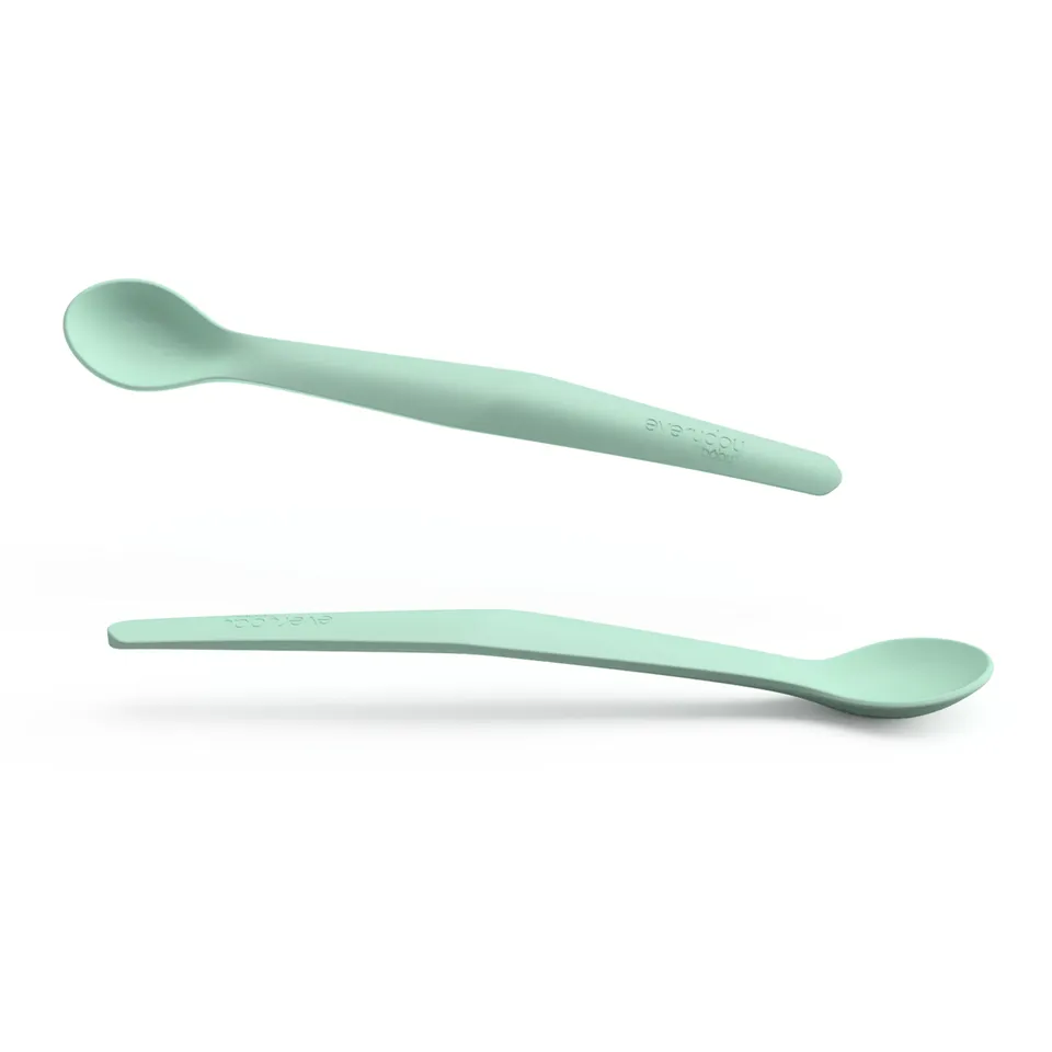 Everyday Baby Tableware Babylöffel Silikon 2er Mint Green