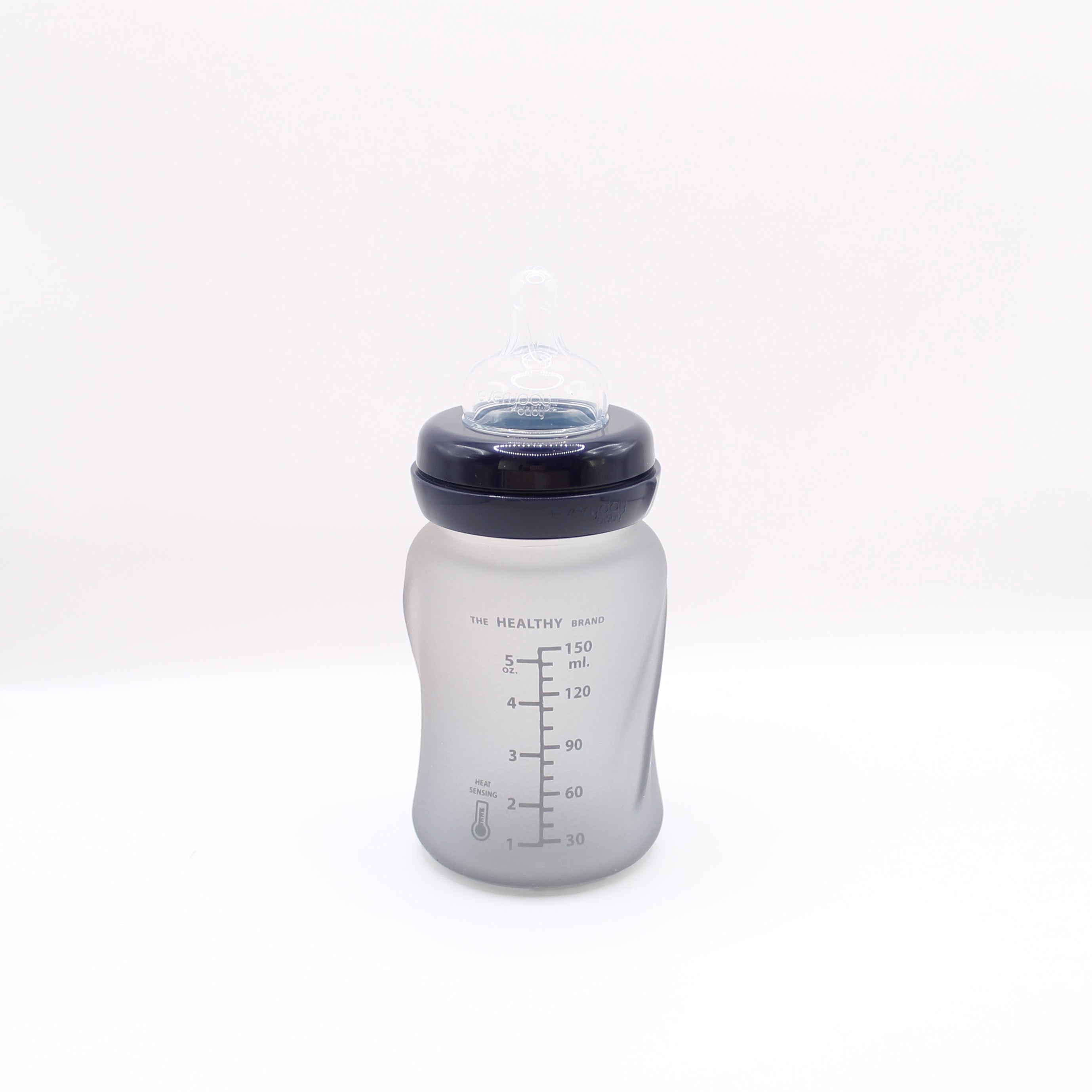 Everyday Baby Glass Bottles Glasflasche 150 ml Blueberry Temperatur
