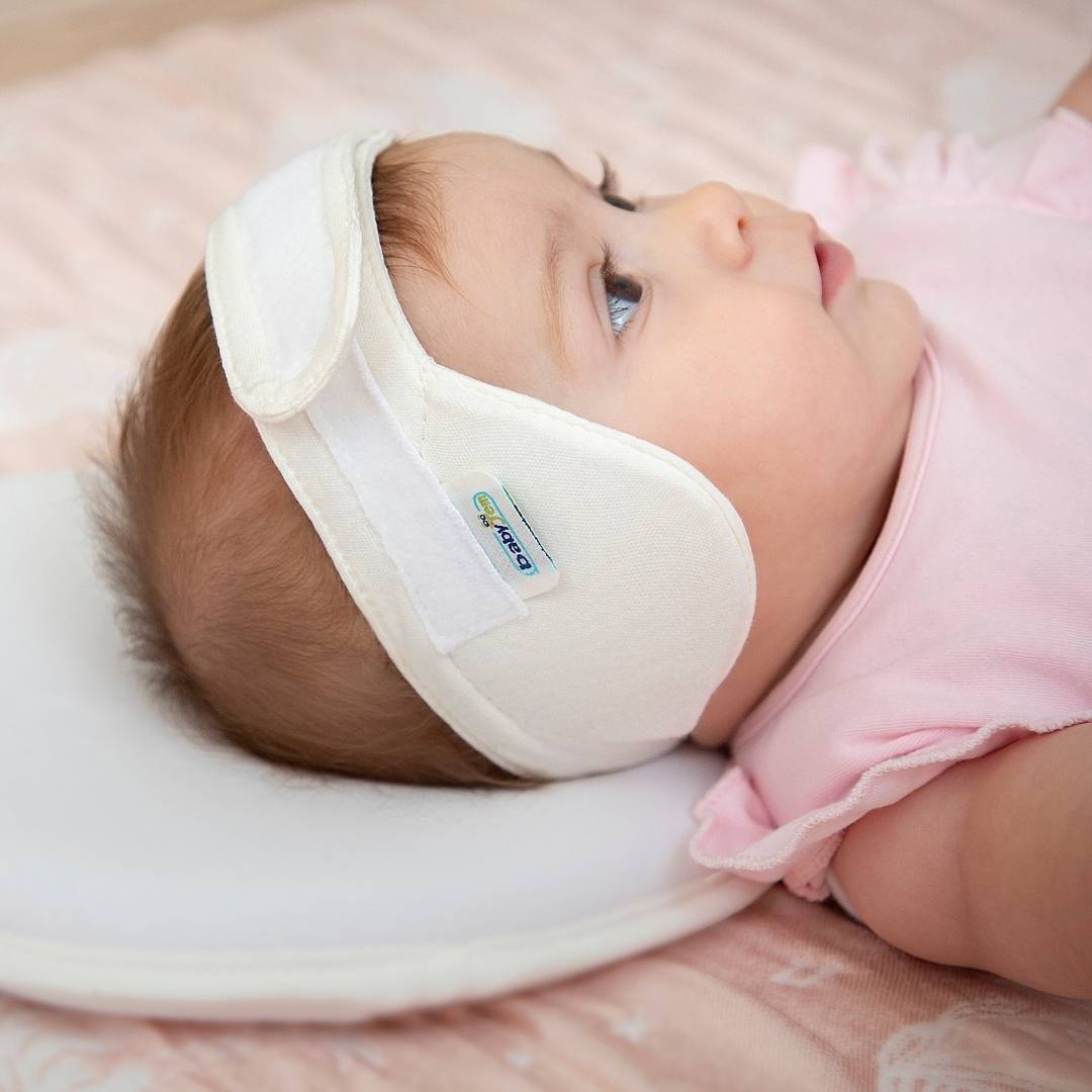 BabyJem Uyku Baby-Schlafband Klett uni