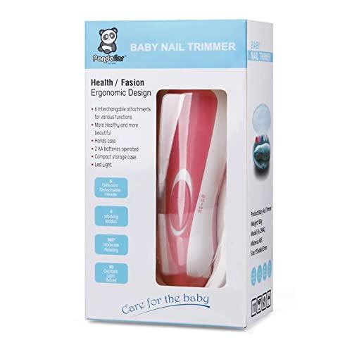 PandaEar Grooming Electric Nagelknipser Nagelfeile Rosa Baby