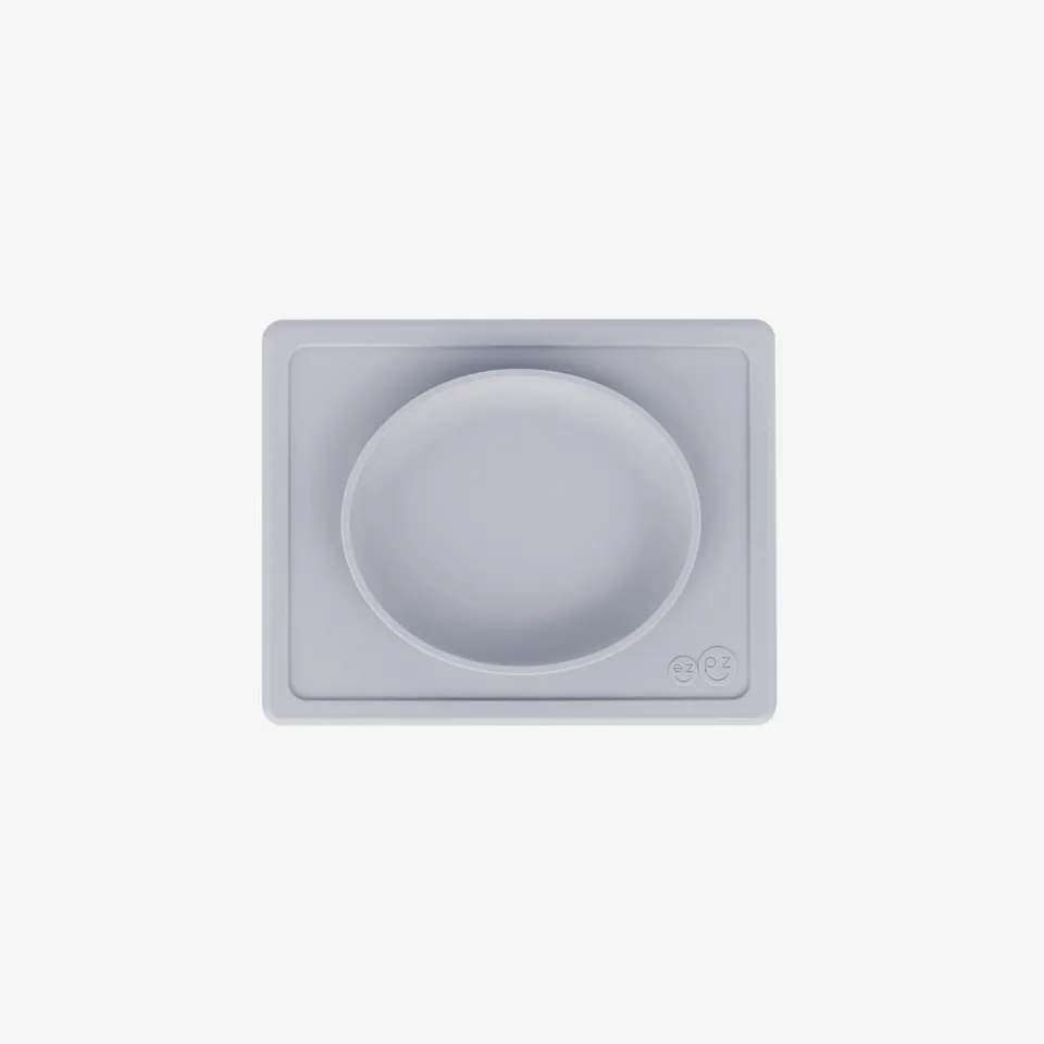 ezpz Tiny Collection Tiny Plate Teller Silikon Saugfuss einzeln