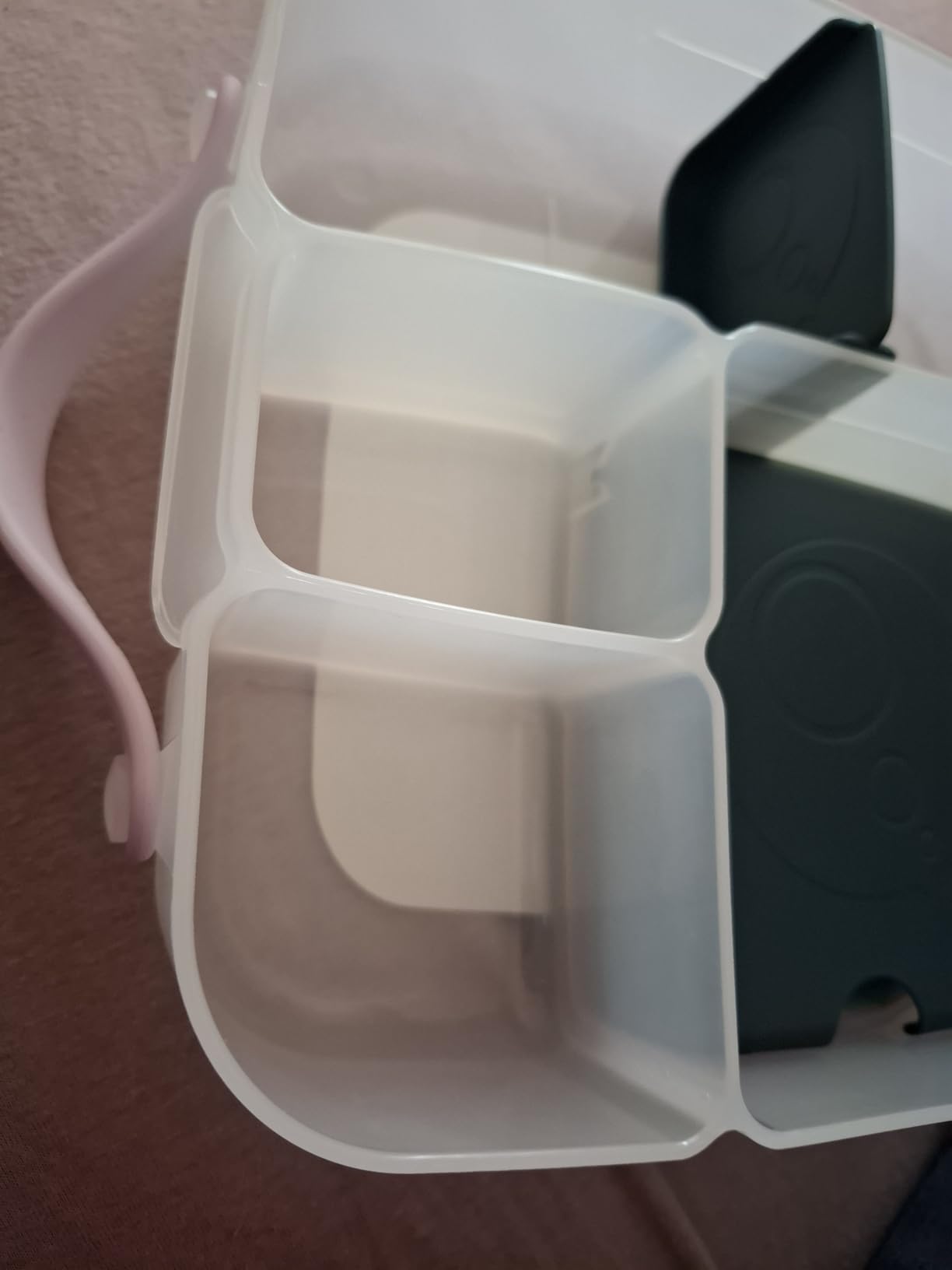 b.box Lunchbox Bento Brotdose 4 Fächer Lilac Pop 20 cm