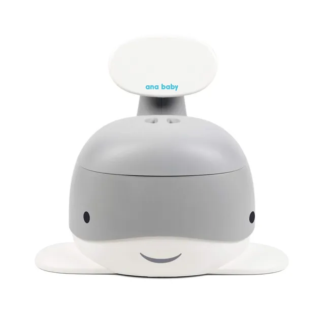 ana baby Wal Töpfchen AWP100GR Grau mit Deckel 1,4 kg