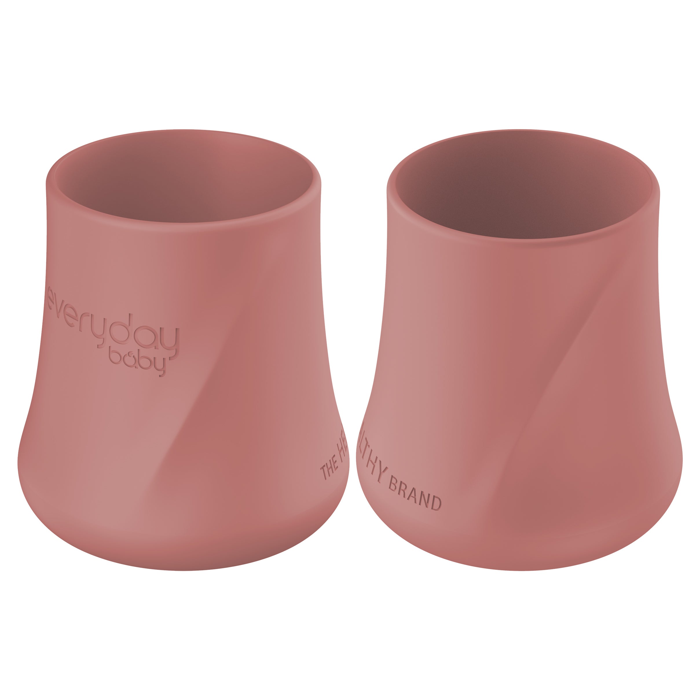 Everyday Baby Tableware Silikonbecher 2er Nature Red