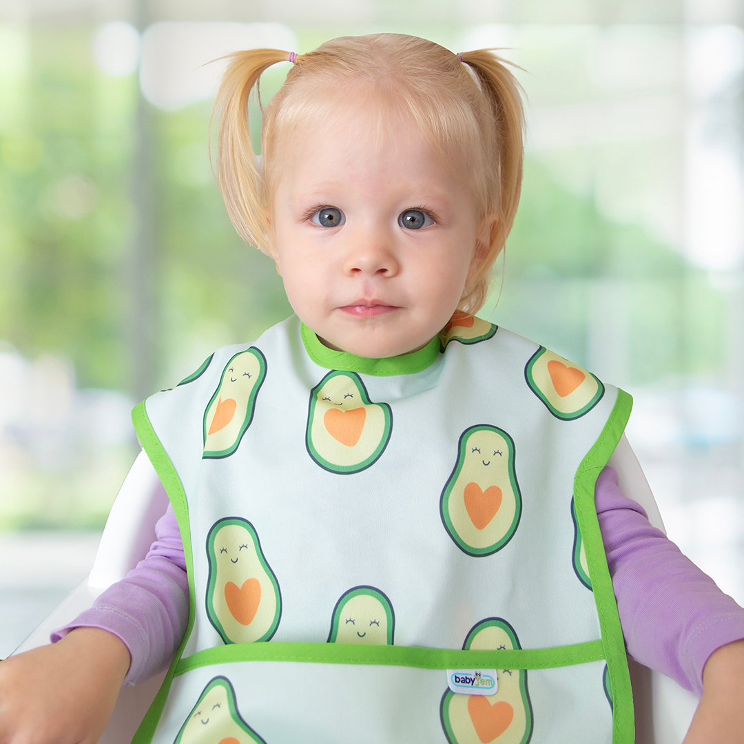 BabyJem Beslenme BLW Lätzchen ärmellos wasserdicht ab 6M