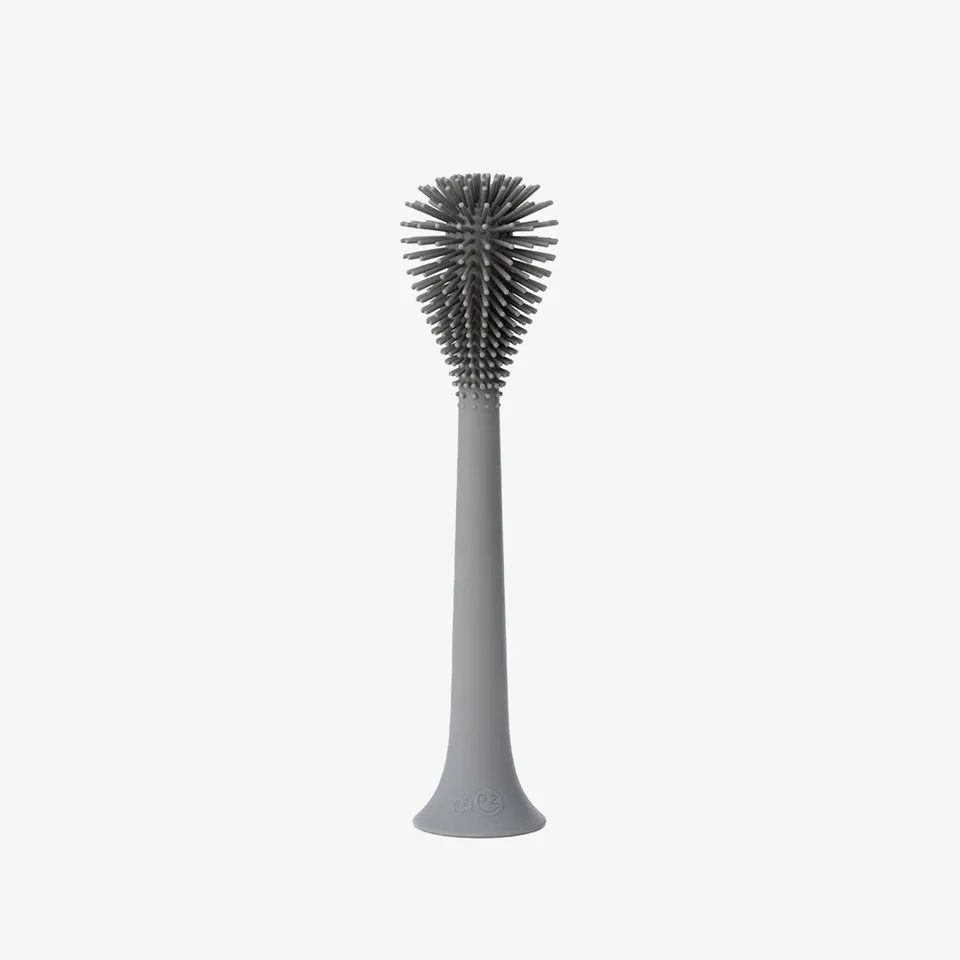 ezpz Cleaning Bottle Brush Flaschenbürste 5er Silikon grau