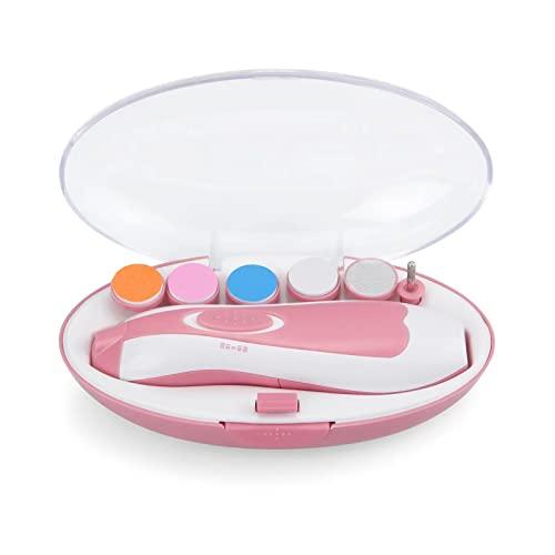 PandaEar Grooming Electric Nagelknipser Nagelfeile Rosa Baby