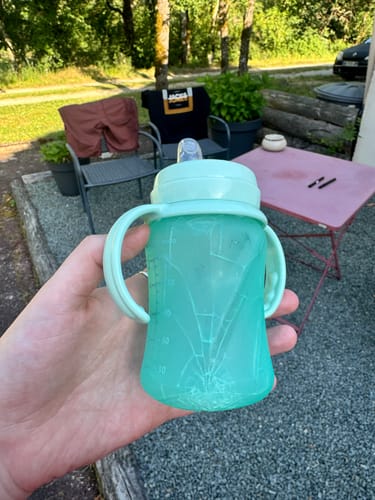 Everyday Baby Glass Bottles Trinklernbecher Mint Green