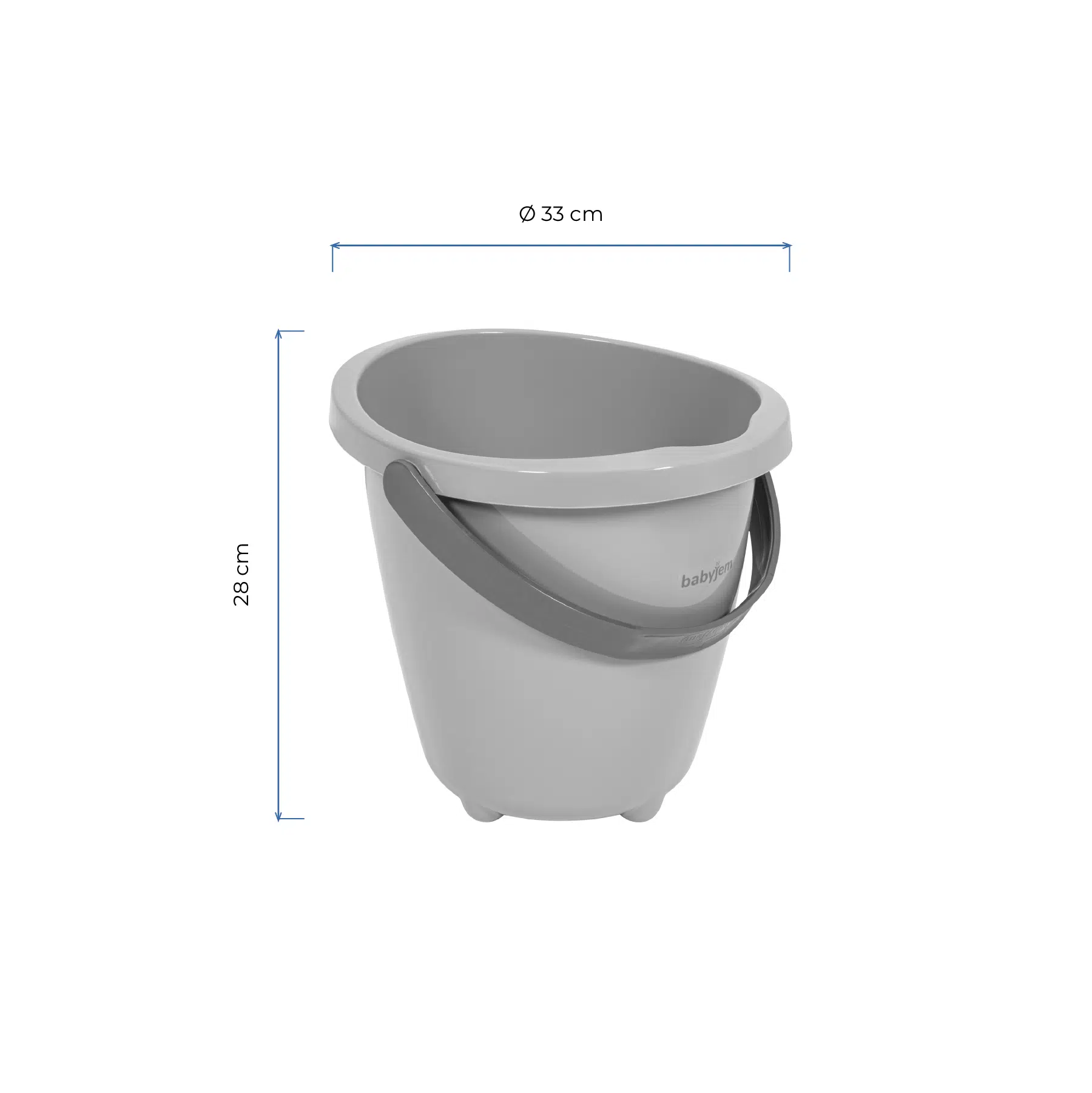 BabyJem Banyo Baby Eimer 13 Liter Elegant