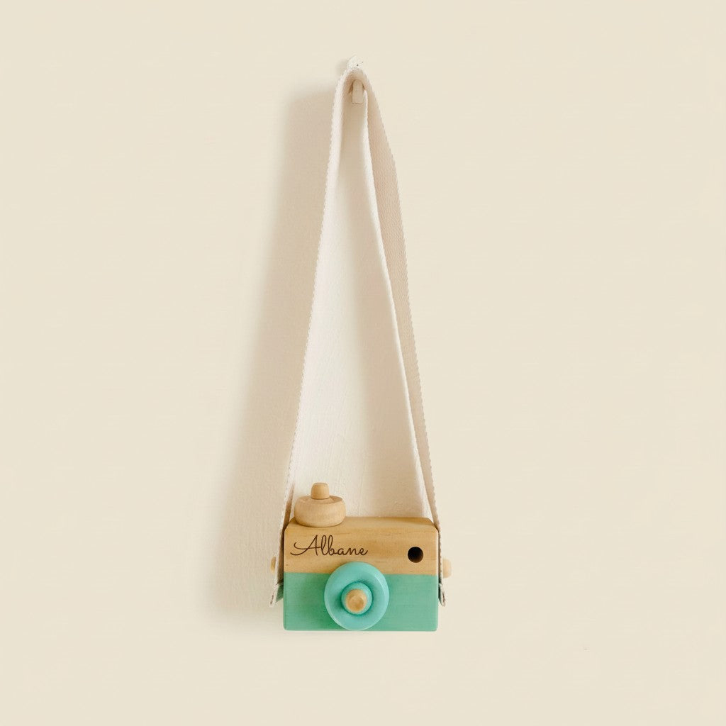 Les Petits Citrons Le Jeu Pablo Kinderkamera Holz Blau