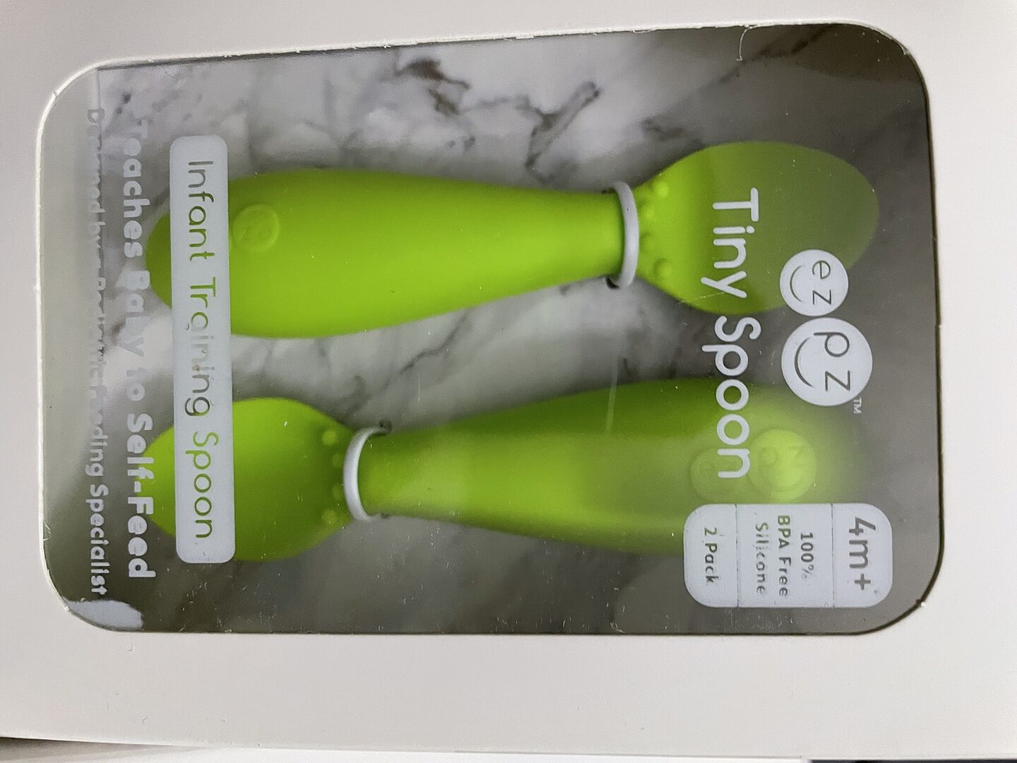 ezpz Tiny Collection Tiny Spoons Babylöffel 5er Pack Blush
