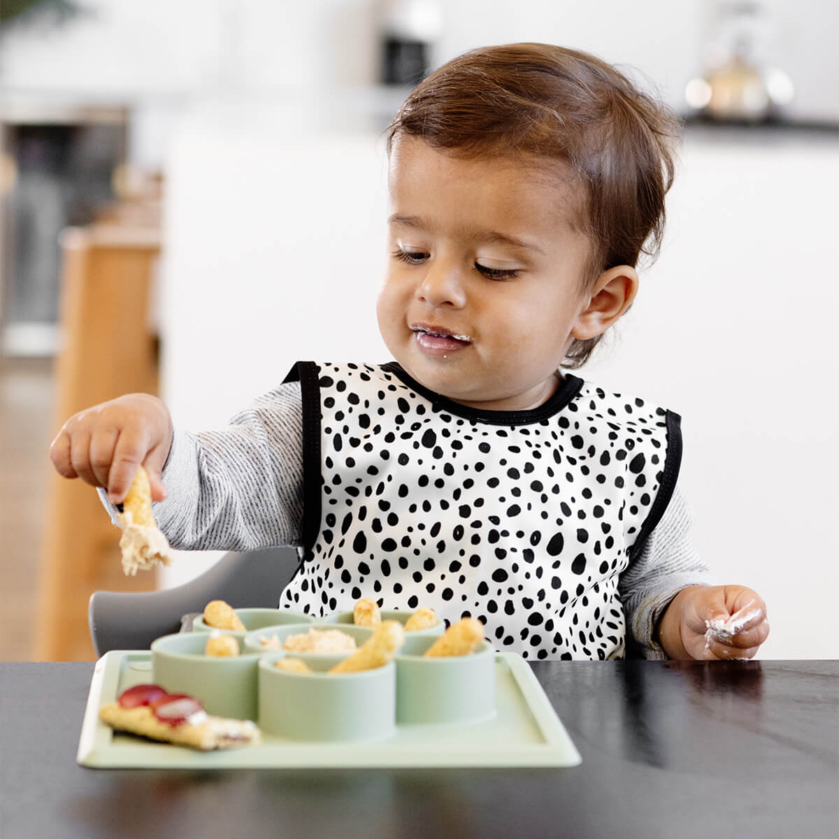 ezpz Accessories Mini Play Mat Bastelmatte Silikon Salbei