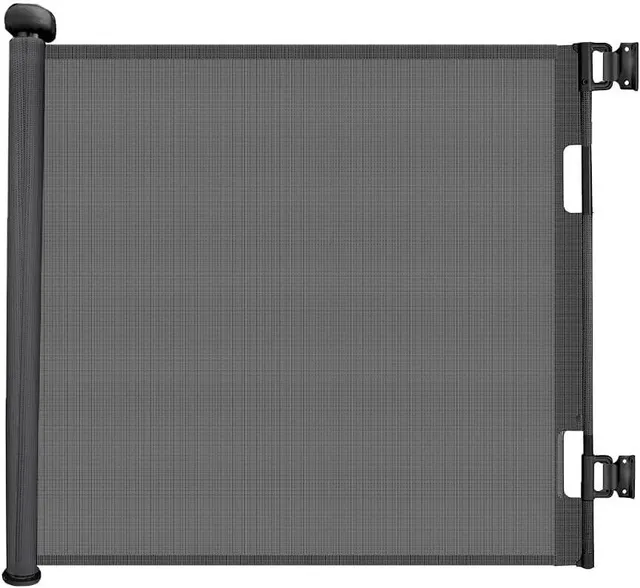 PandaEar Safety Schutzgitter 59 Zoll Schwarz ausziehbar