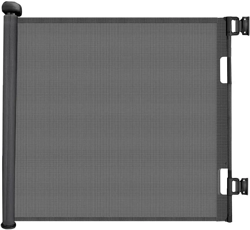 PandaEar Safety Schutzgitter 59 Zoll Schwarz ausziehbar