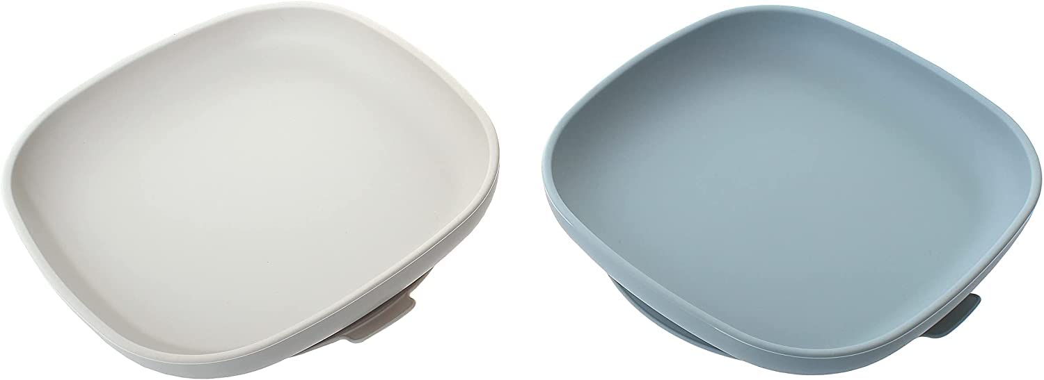 ana baby Weaning Saugteller Silikon 2 Stück BPA-frei