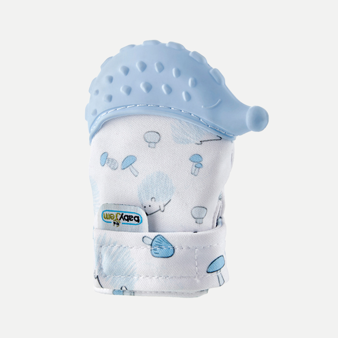 BabyJem Oyuncak Beißhandschuh Igel Zahnungshilfe Stoff