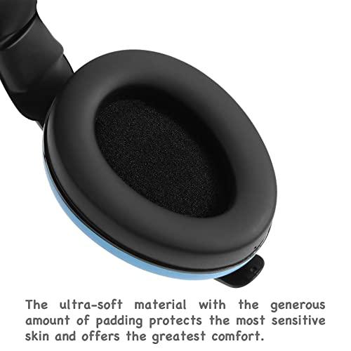 PandaEar Safety Baby Gehörschutz Kopfhörer Blau verstellbar