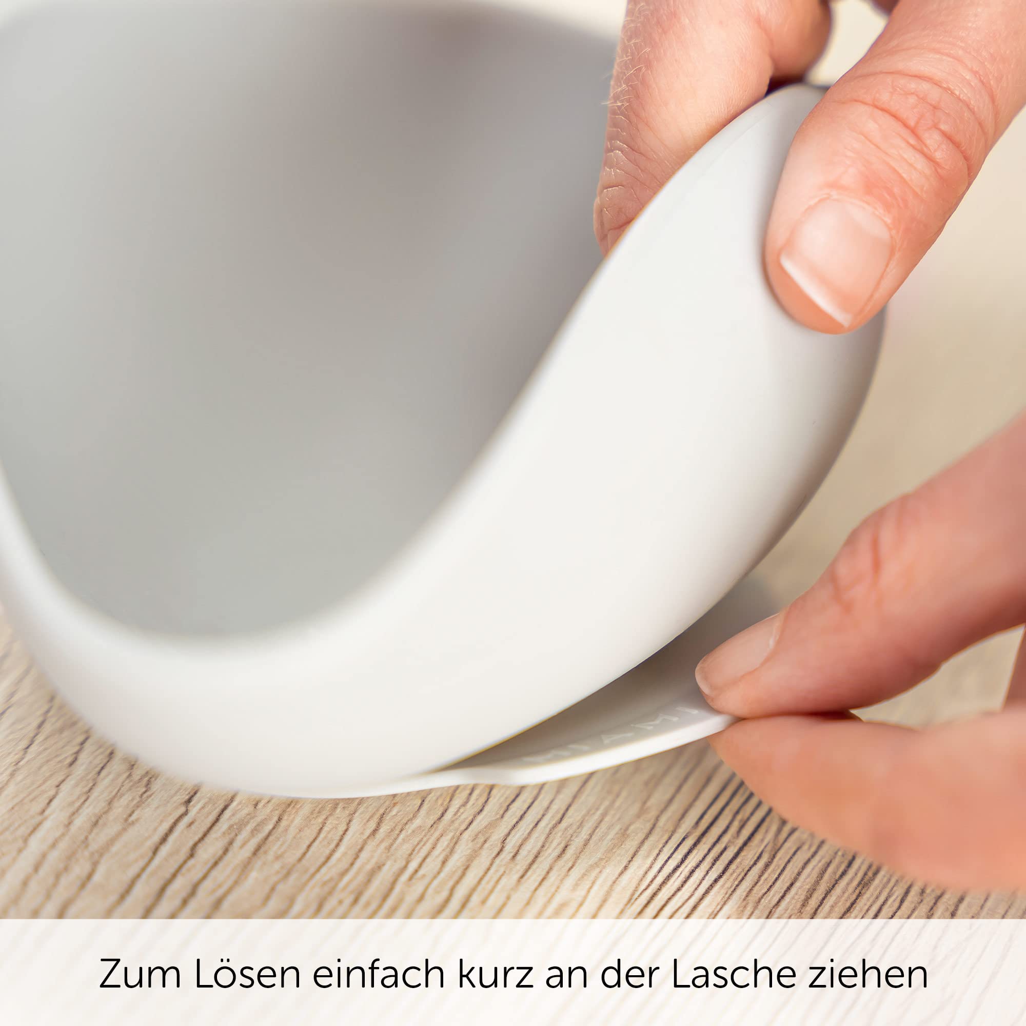 MiaMia Kindergeschirr Silikon Schüsseln 2er Saugnapf petrol grau