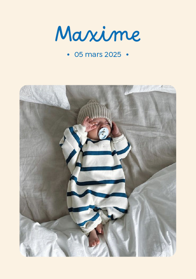 Les Petits Citrons La Papeterie Classique Geburtskarte 30 Stück