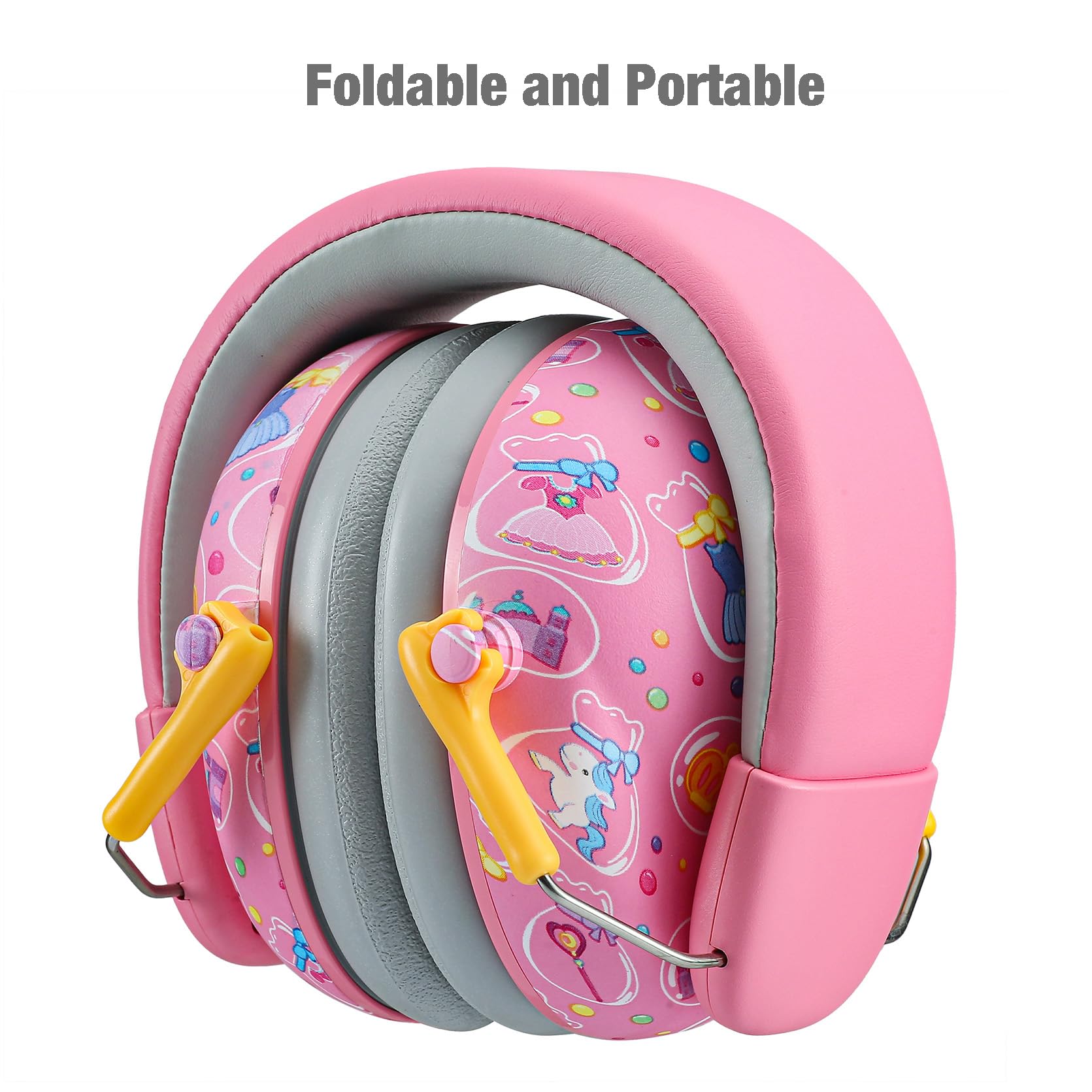 PandaEar Safety Gehörschutz Kinder Pink 28 dB NRR